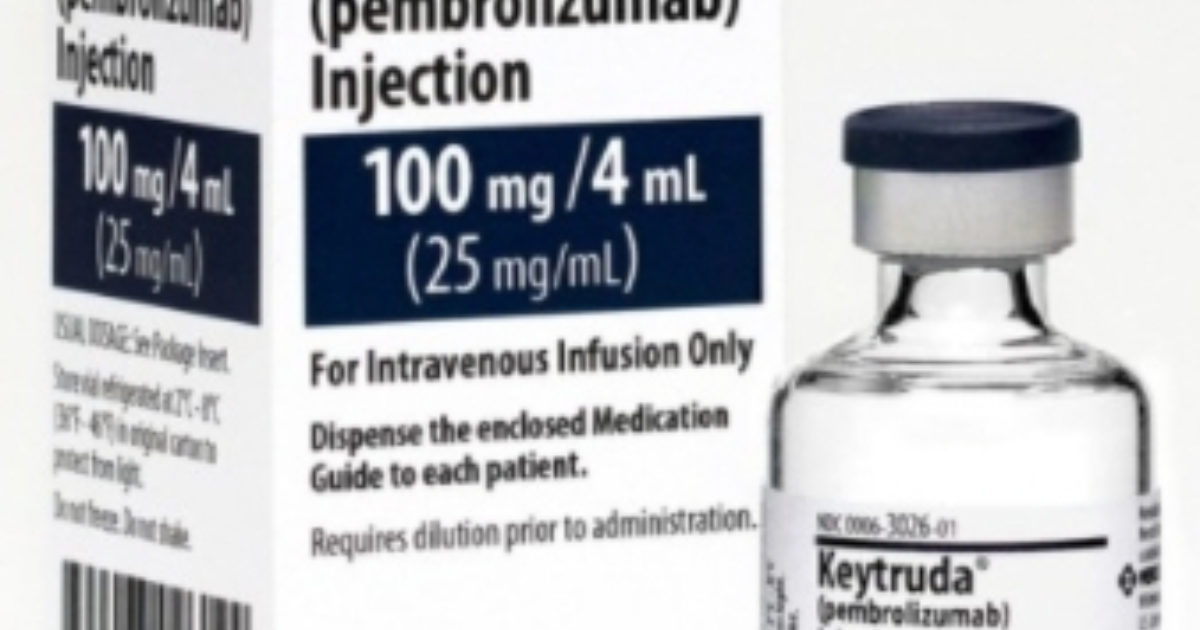 Keytruda provisionally approved for expanded use by an Australian…